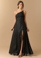 Kiera {color} Maxi Dress  sp_black_gold_polkadot_#bp134307