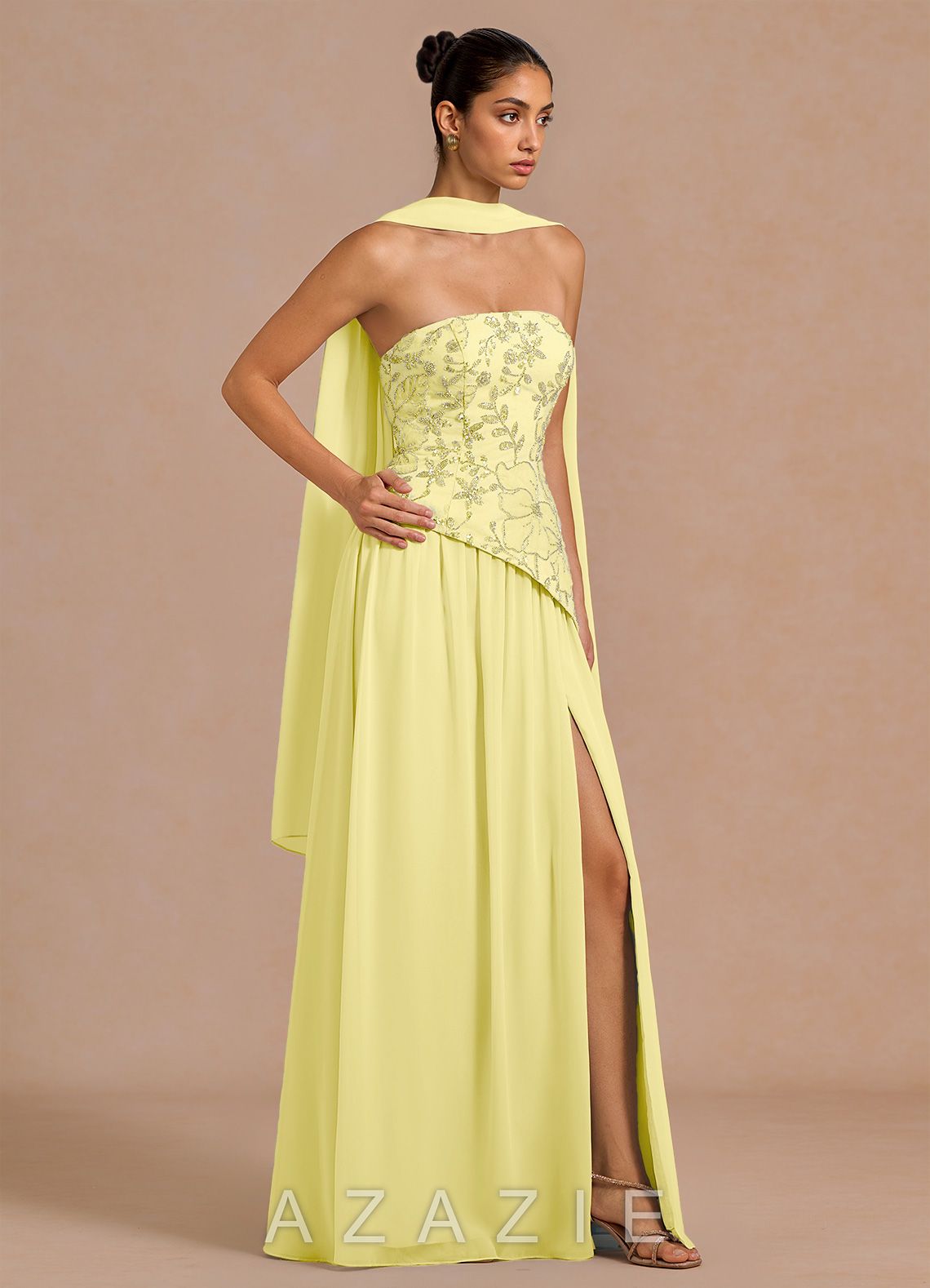 Galatea {color} Maxi Dress  sp_lemon_sorbet_#ls134284