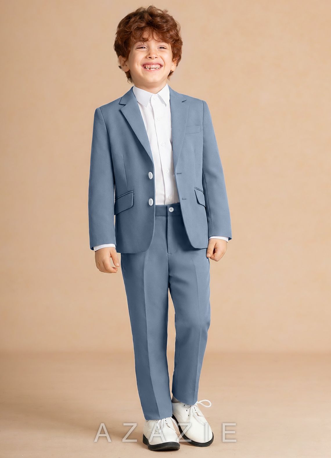 Finn Dusty Blue Boy 2-Piece Suit
