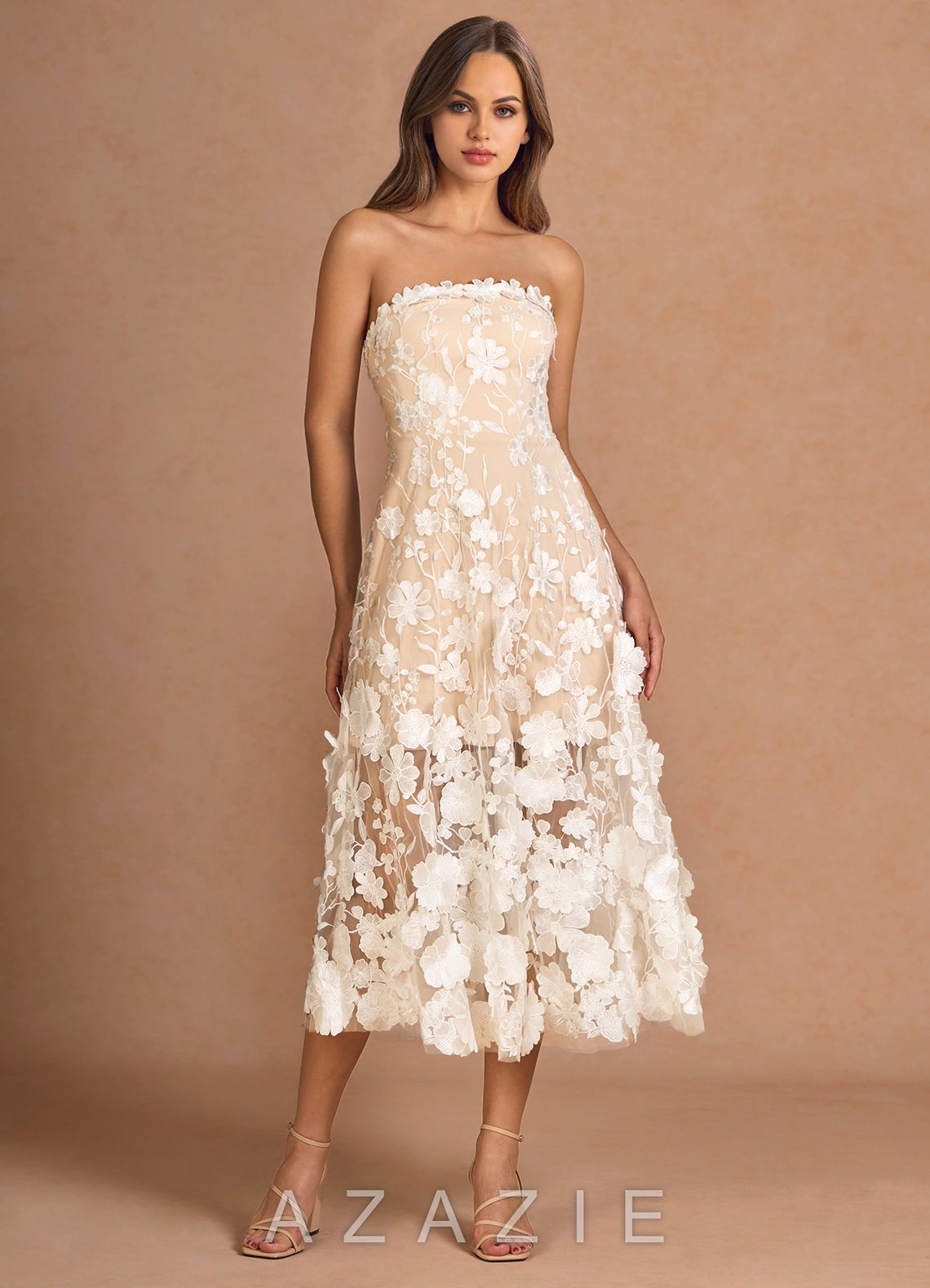 Sherri {color} Floral Midi Dress  sp_white_#w134770