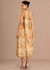Caralynne {color} Midi Dress  sp_peach_bloom_#pb134369