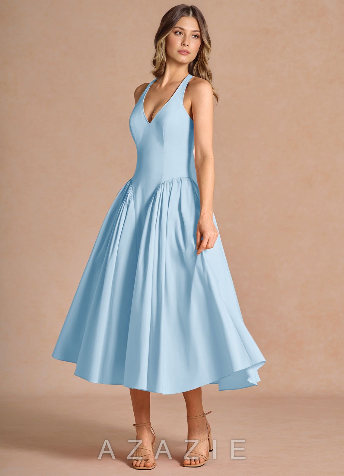 Belmira {color} Midi Dress  sp_blue_#b134451