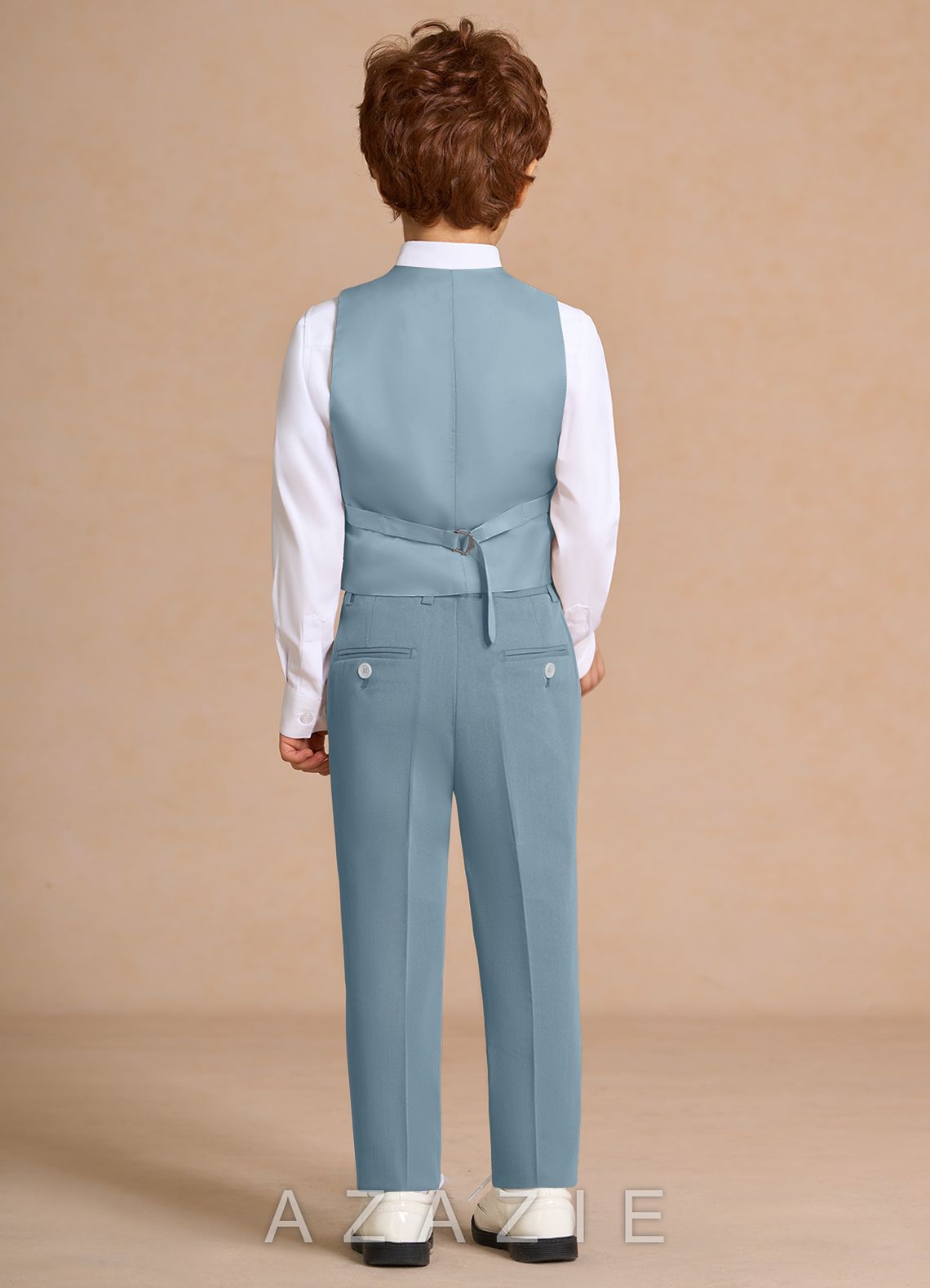 Oliver Light Blue Boys 3-Piece Suit