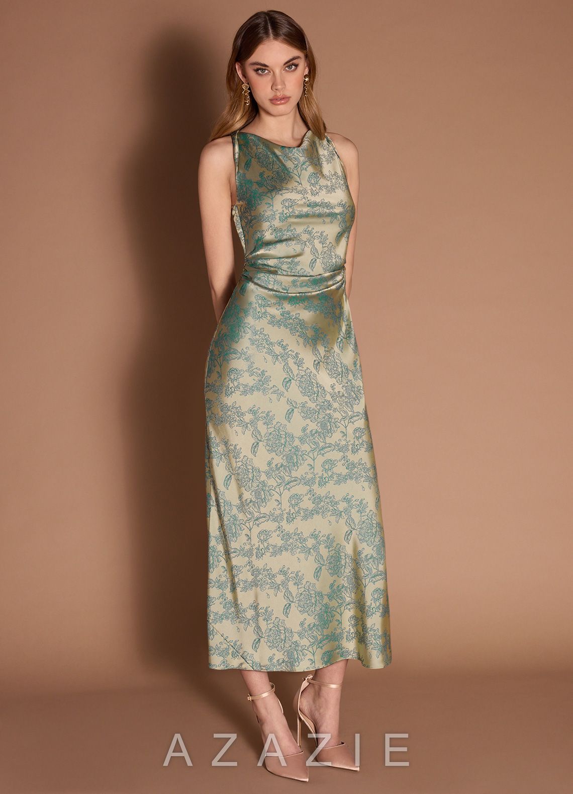Gelina {color} Maxi Dress  sp_platinum_teal_#pt134327