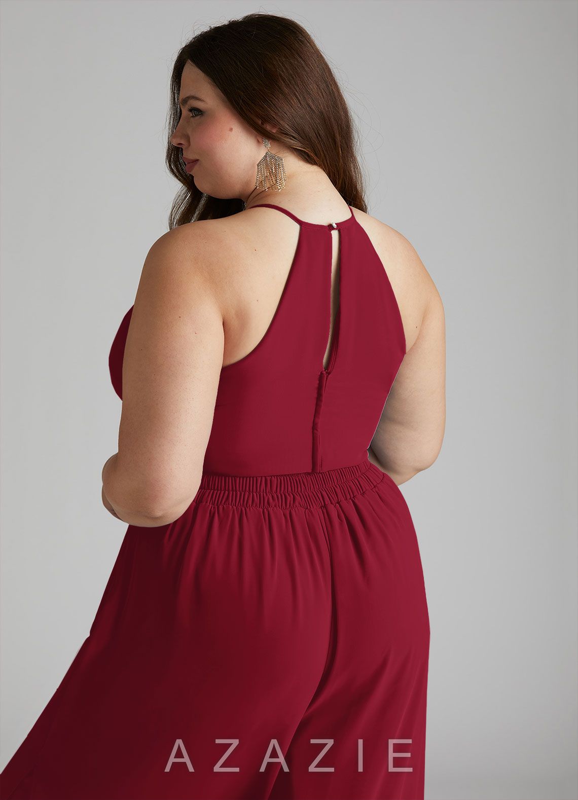 Kenzi {color} Jumpsuit  sp_merlot_#me134131