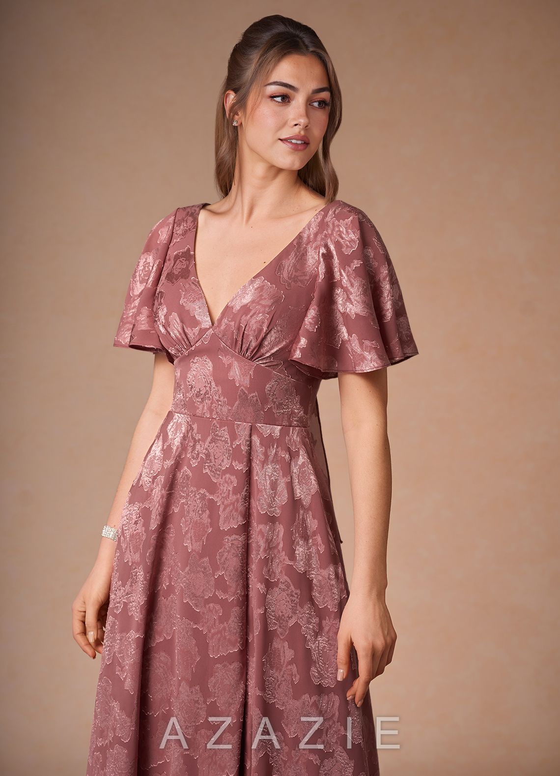 Sasha {color} A-Line Maxi Dress  sp_vintage_rose_#vr134282