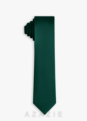 Stretch Satin Skinny Tie
