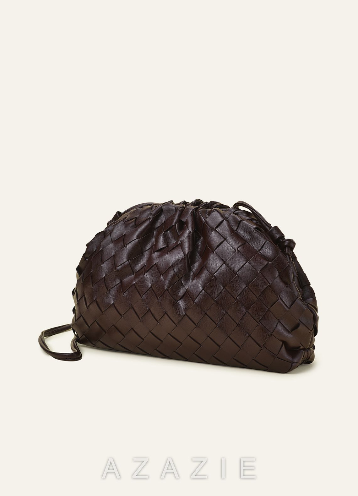 Woven Pouch Shoulder Bag
