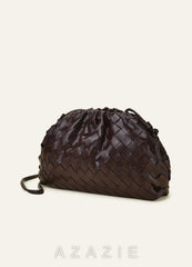 Woven Pouch Shoulder Bag