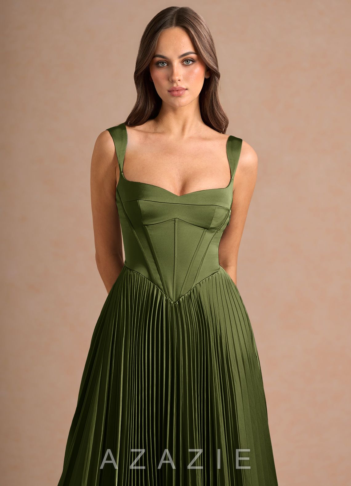 Avenelle {color} Maxi Dress  sp_olive_#111401