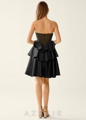 Aurisse Black Mini Dress
