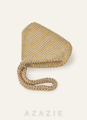 Rhinestone Embellished Mini Handbag