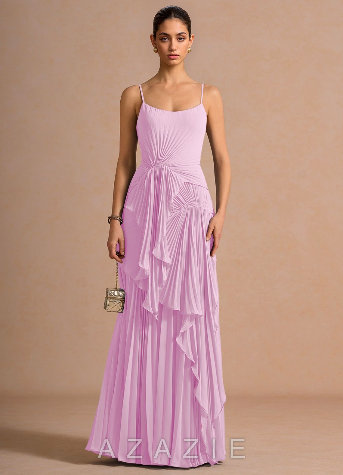 Bashira {color} Maxi Dress  sp_candy_pink_#111401
