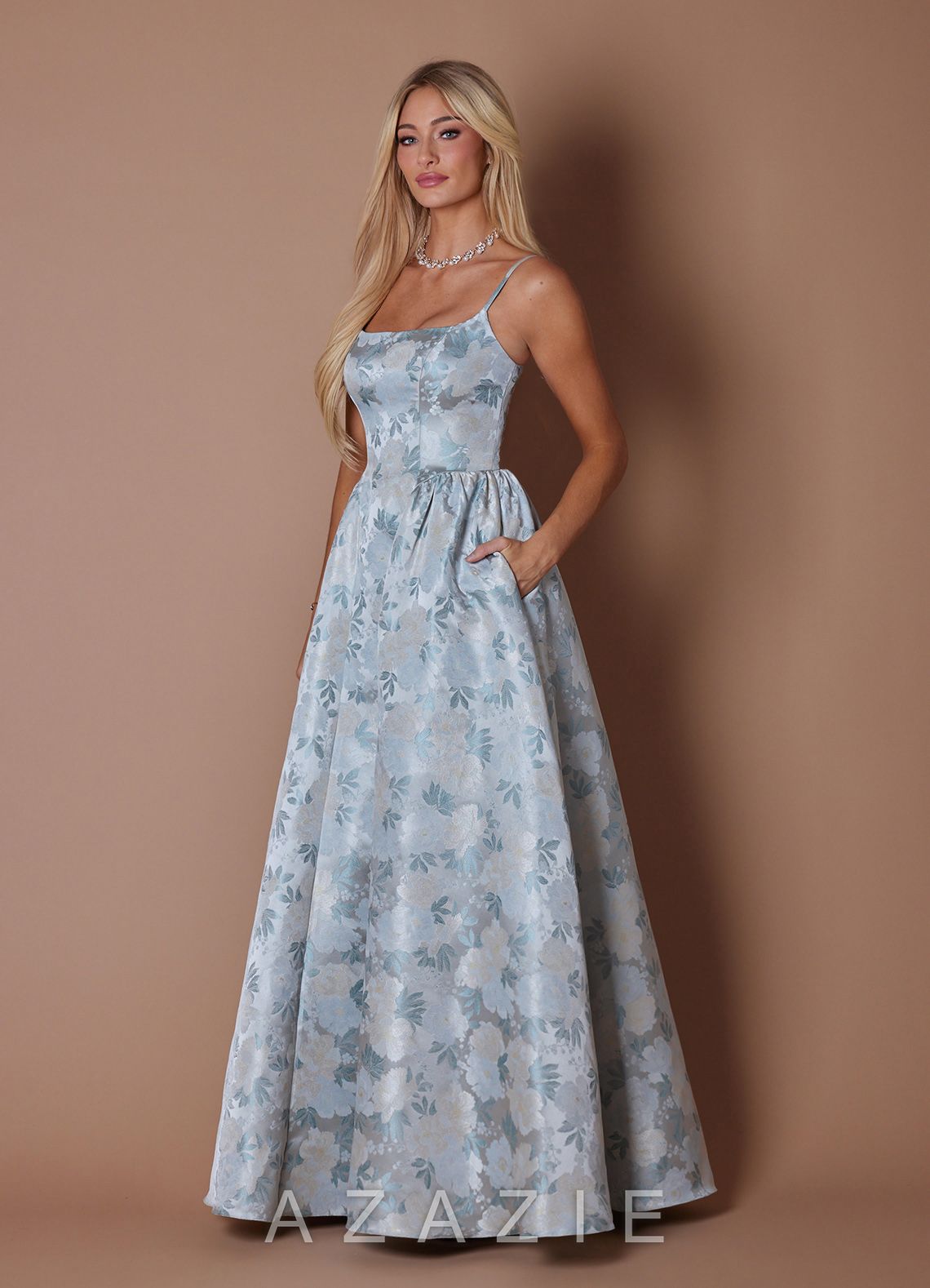 Maddie {color} Maxi Dress  sp_icy_blue_#ib134226
