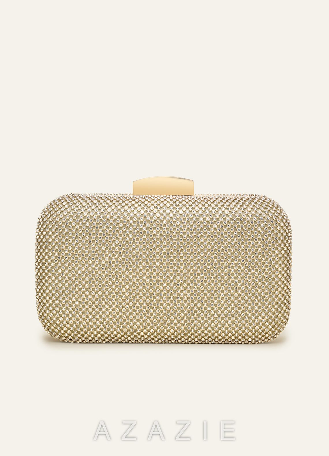 Crystal Mesh Clutch
