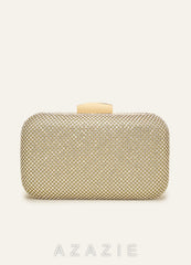 Crystal Mesh Clutch
