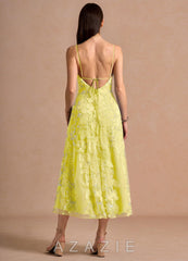 Joreth {color} Midi Dress  sp_lemon_sorbet_#ls134284