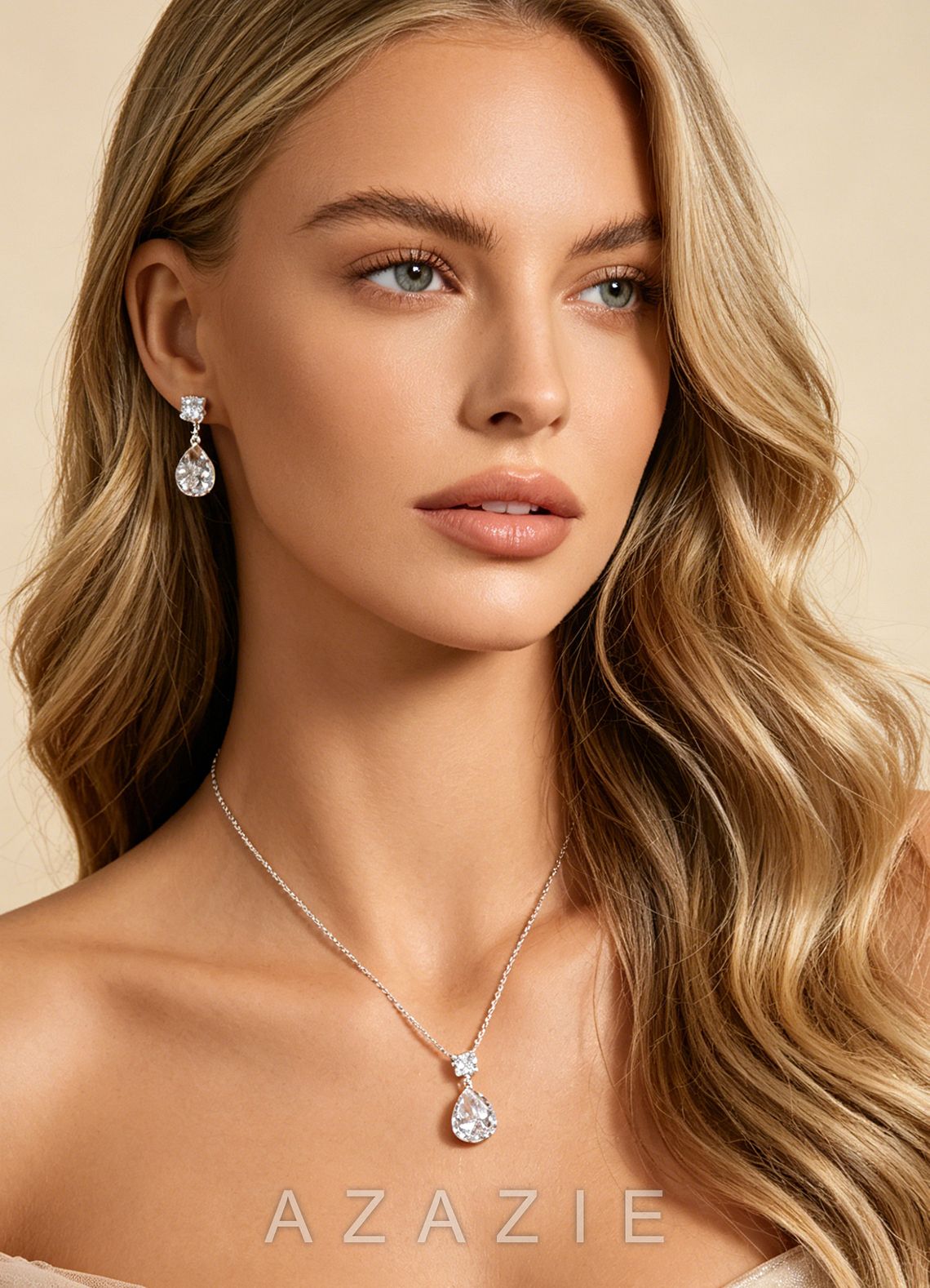 Heart Of The Sea Jewelry Set  light_silver