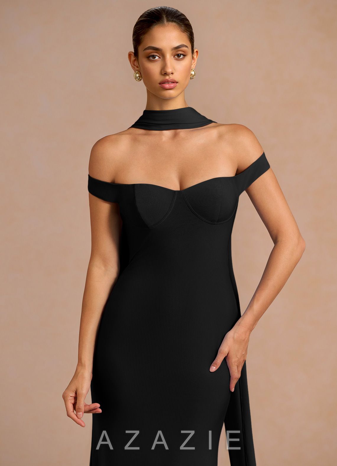 Moya {color} Maxi Dress  sp_black_#bk134259