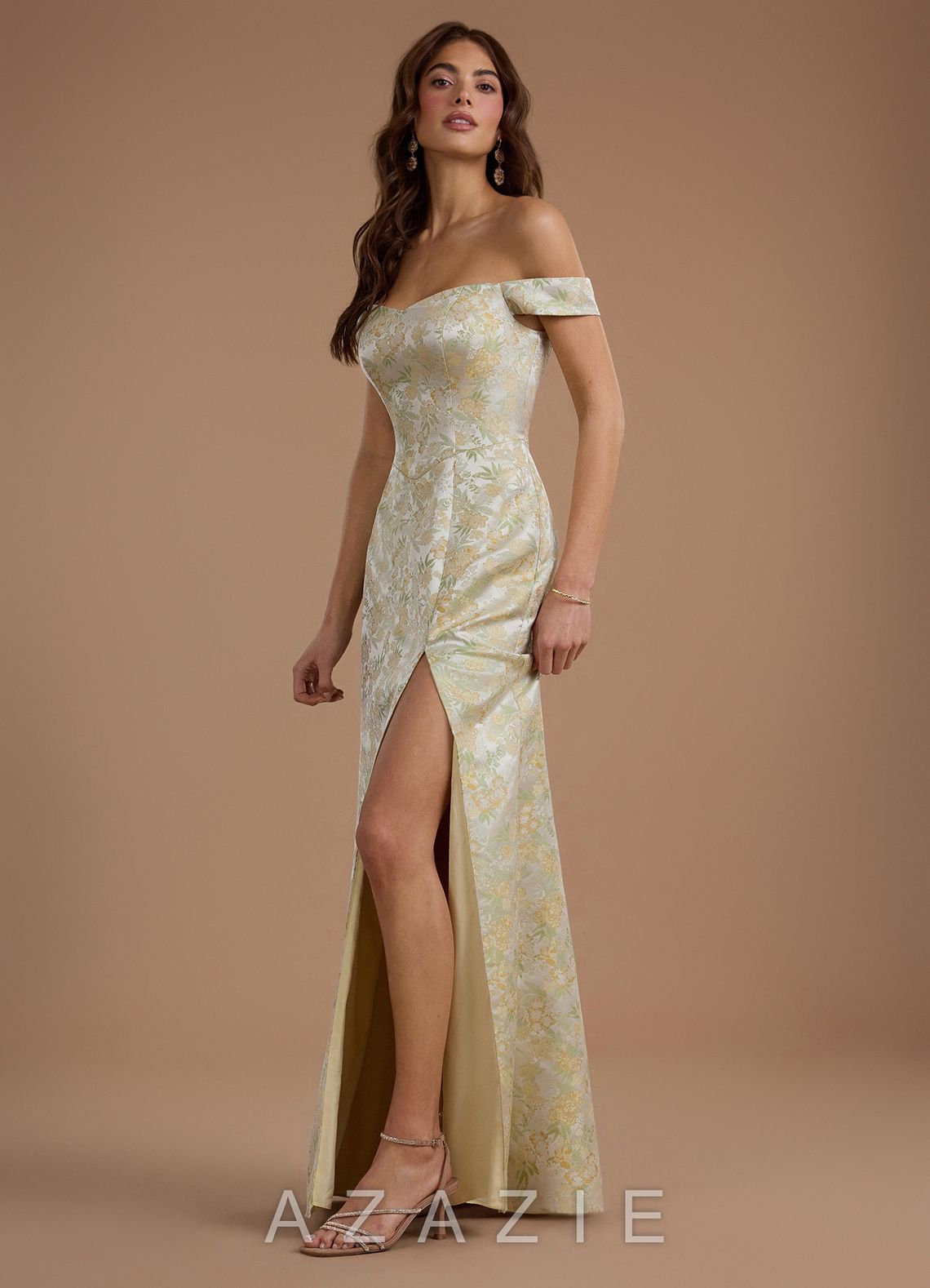 Janet {color} Maxi Dress  sp_buttercream_floral_#bf134389