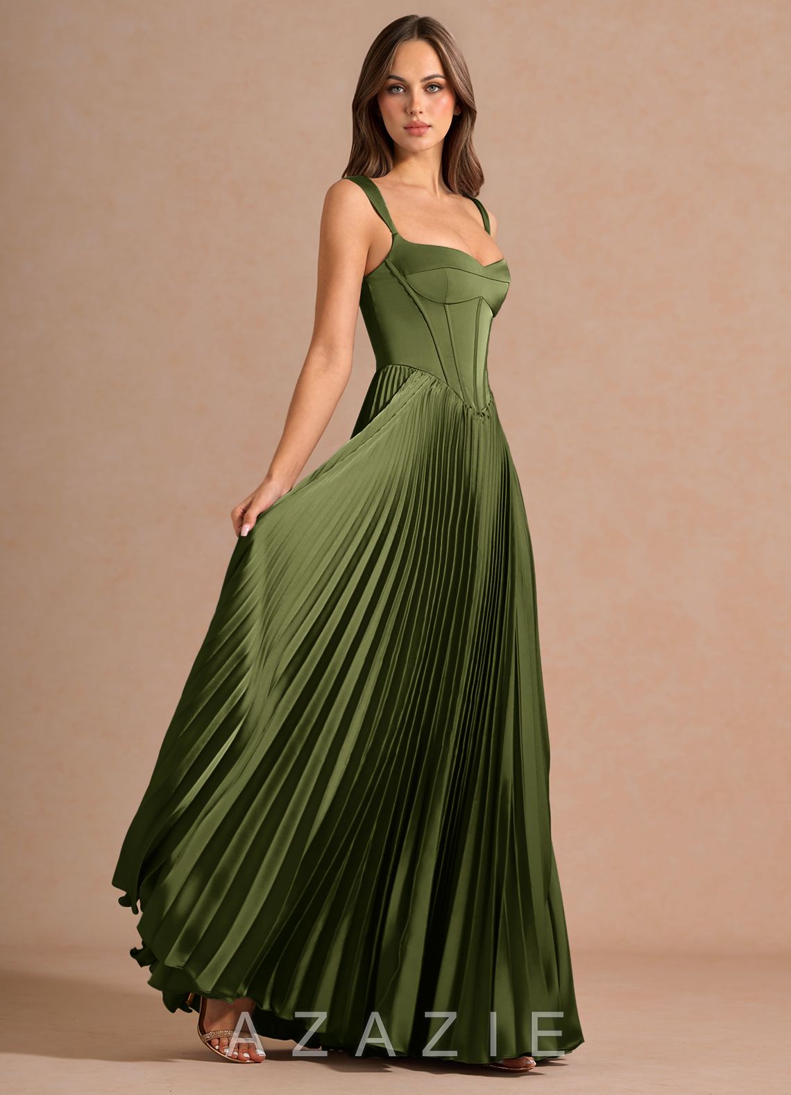 Avenelle {color} Maxi Dress  sp_olive_#111401