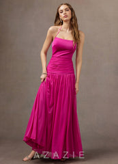 Elie {color} Maxi Dress  sp_hot_pink_#hp134130