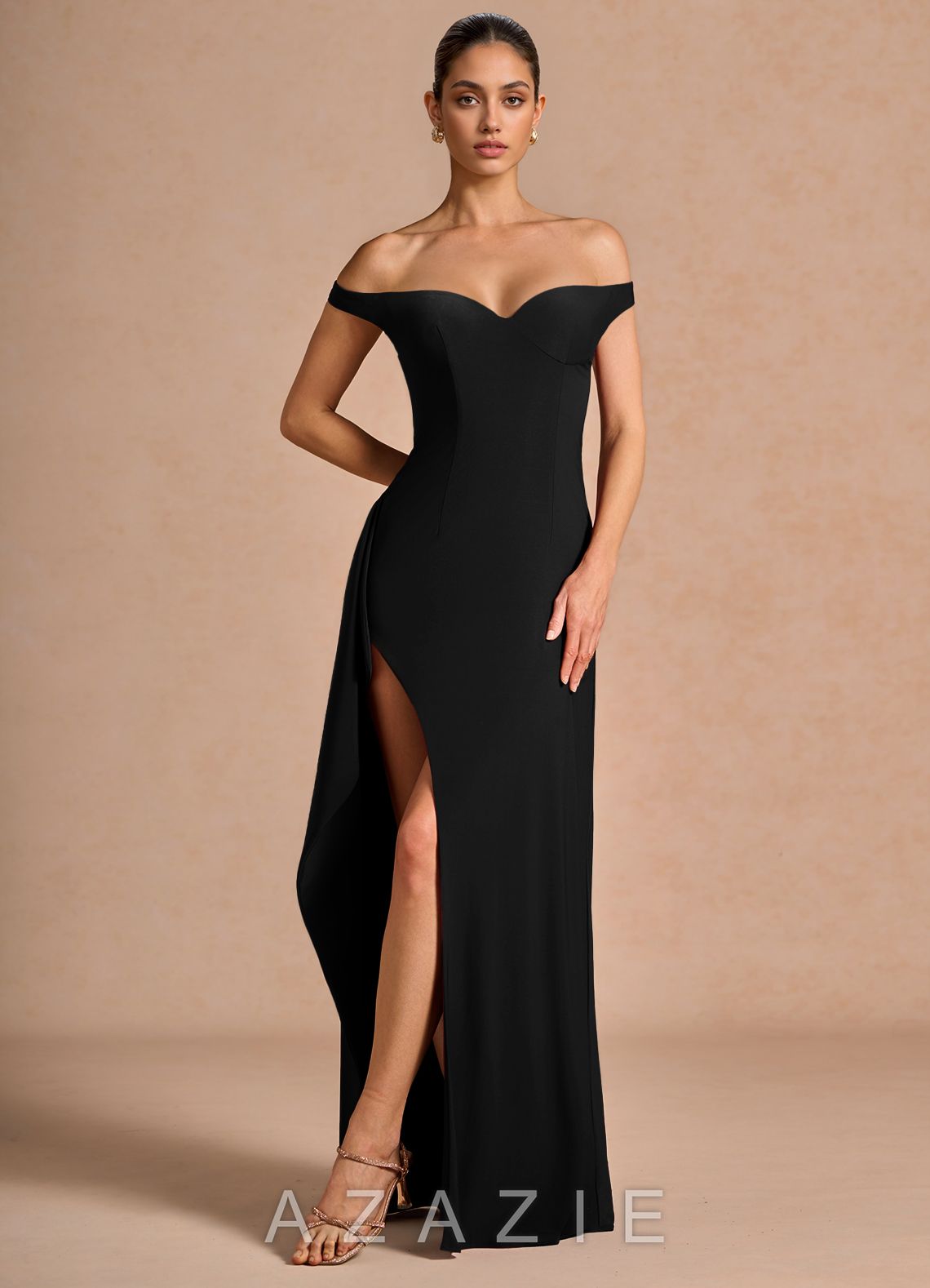 Jasira {color} Maxi Dress  sp_black_#bk134259
