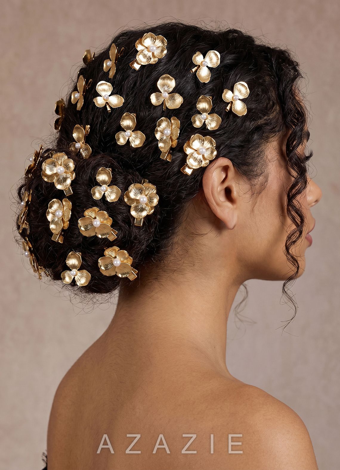 Eden & Poppies Pearl Clip 4pic set