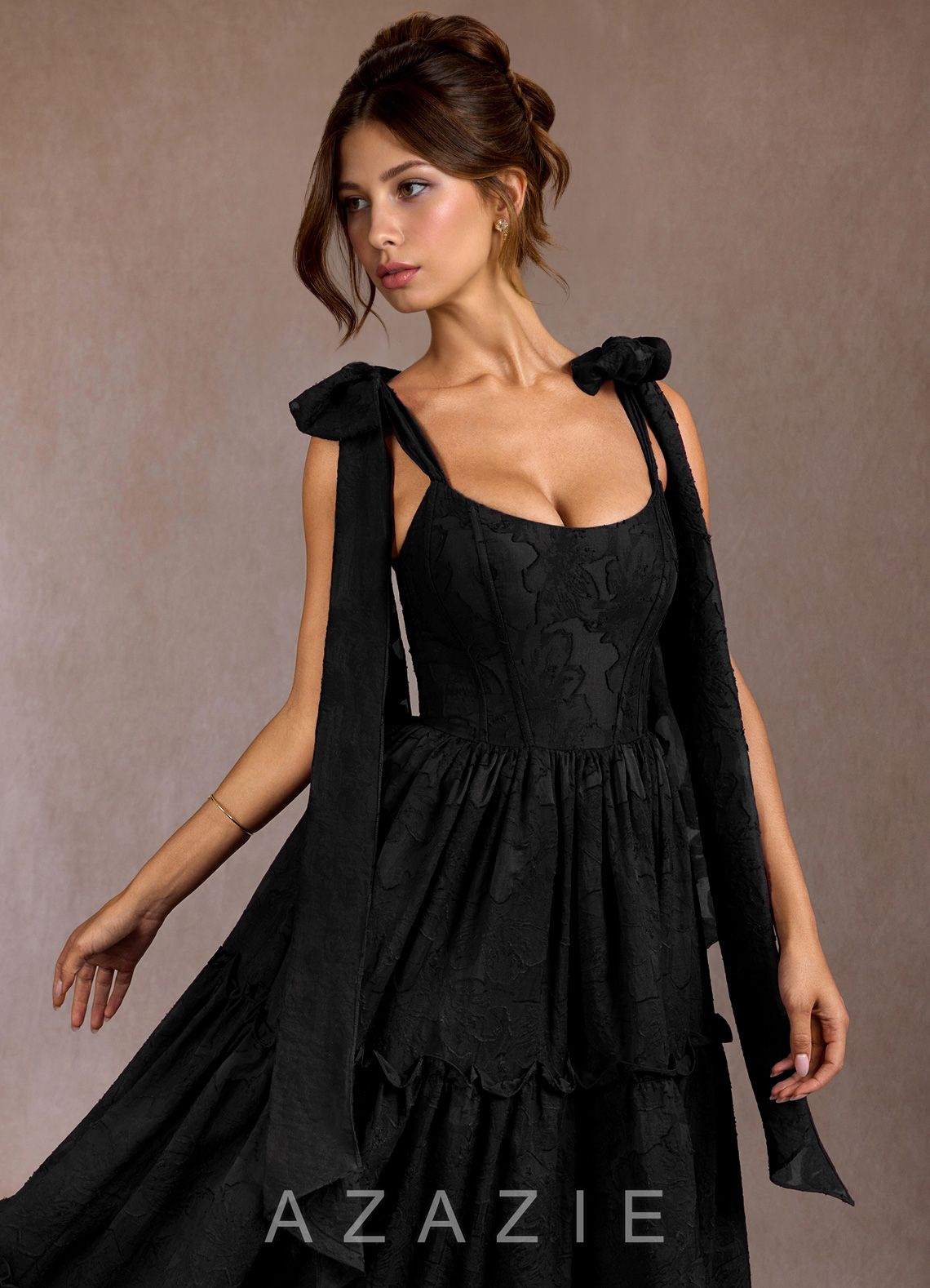 Vilma {color} Midi Dress  sp_black_#bk134280