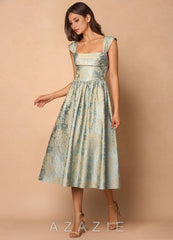 Runa {color} Midi Dress  sp_vintage_blue_#vb134731