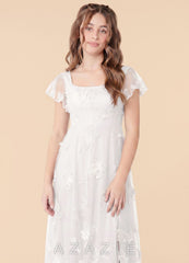 Azazie Ada Junior Formal Dress  sp_white_alabaster_#wa134341