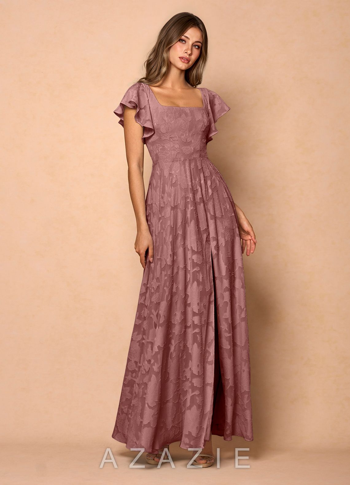 Anna {color} Ruffled Maxi Dress  light_pink_#lp134193