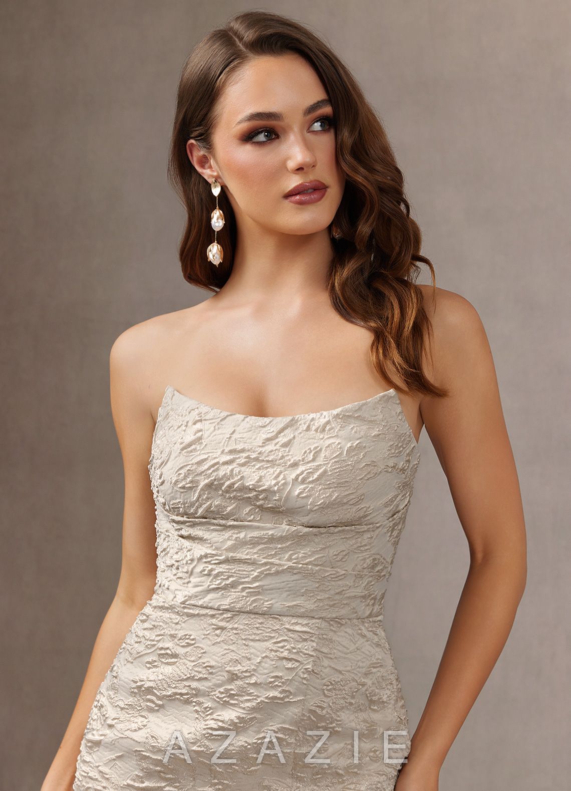 Dera {color} Maxi Dress  sp_vanilla_shimmer_#vs134366