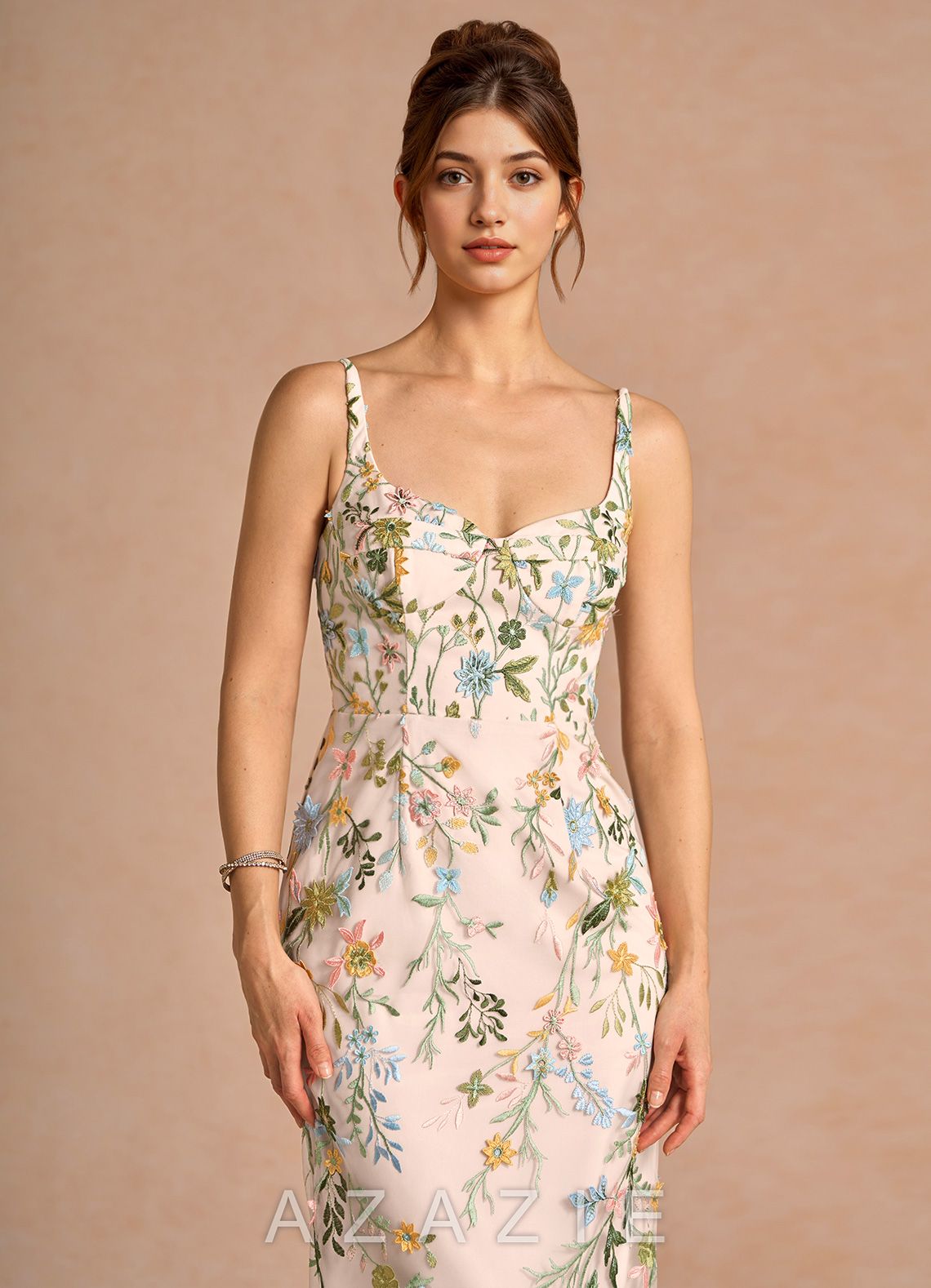 Paulina {color} Midi Dress  sp_blush_pink_multi_#bm134766