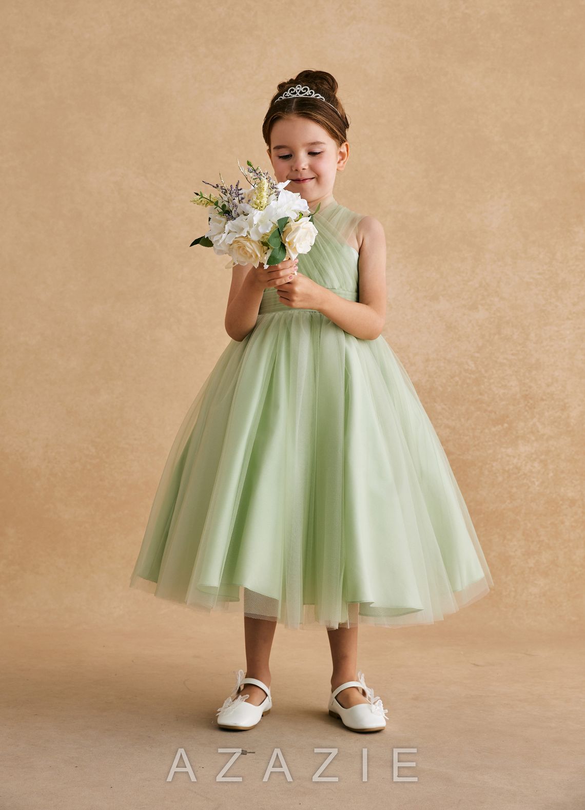 Butterfly And Pearl Girl's Flat Shoes