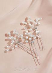 Pearl Beaded Hairpin Set