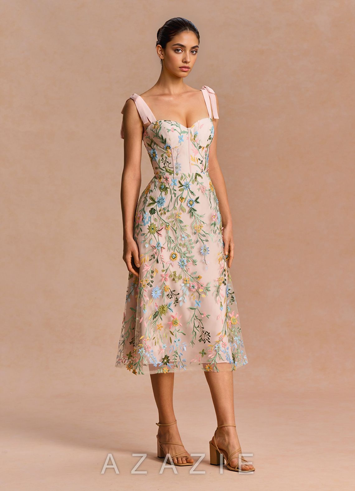 Amarie {color} Midi Dress  sp_blush_pink_multi_#bm134766