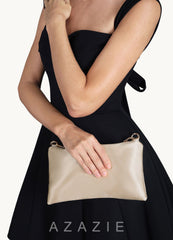 Metallic Chain Underarm Bag