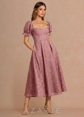 Lanthe {color} Midi Dress  light_pink_#lp134193