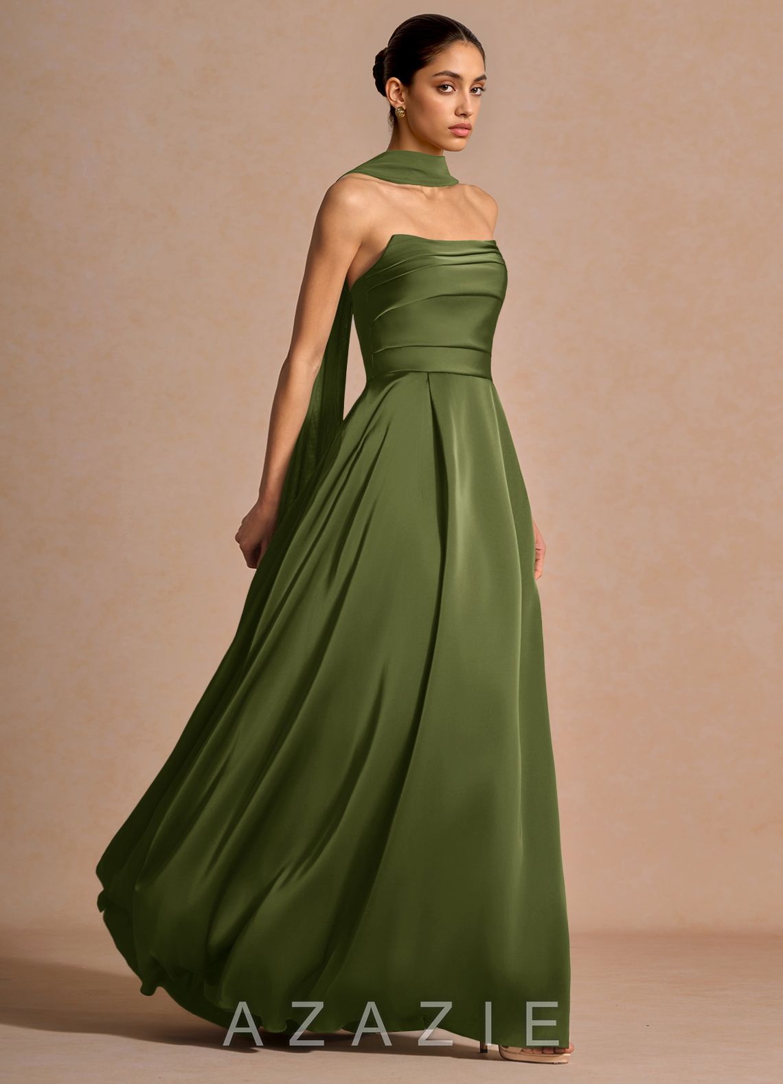 Heidi {color} Maxi Dress  sp_olive_#111401