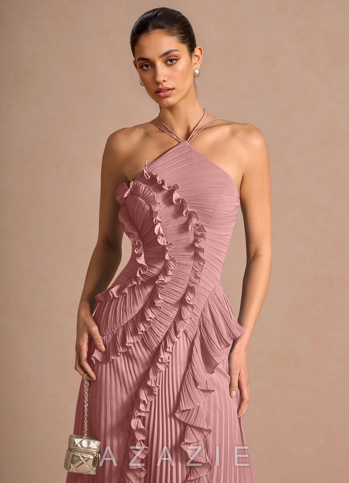 Hatsu {color} Maxi Dress  light_pink_#lp134193