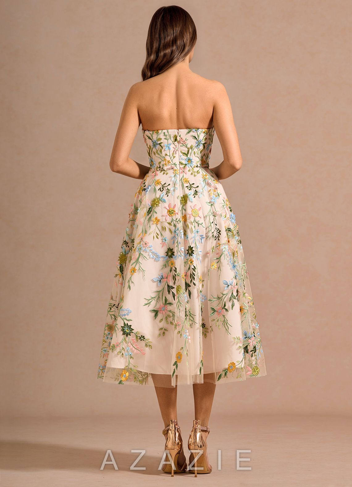 Xylisse {color} Midi Dress  sp_blush_pink_multi_#bm134766