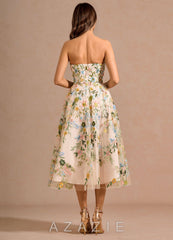 Xylisse {color} Midi Dress  sp_blush_pink_multi_#bm134766