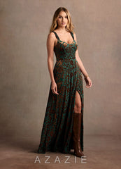 Helena {color} Maxi Dress  sp_teal_multi_#tm134312