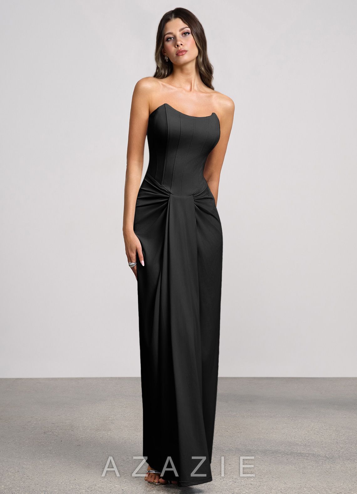 Virelle {color} Maxi Dress  black