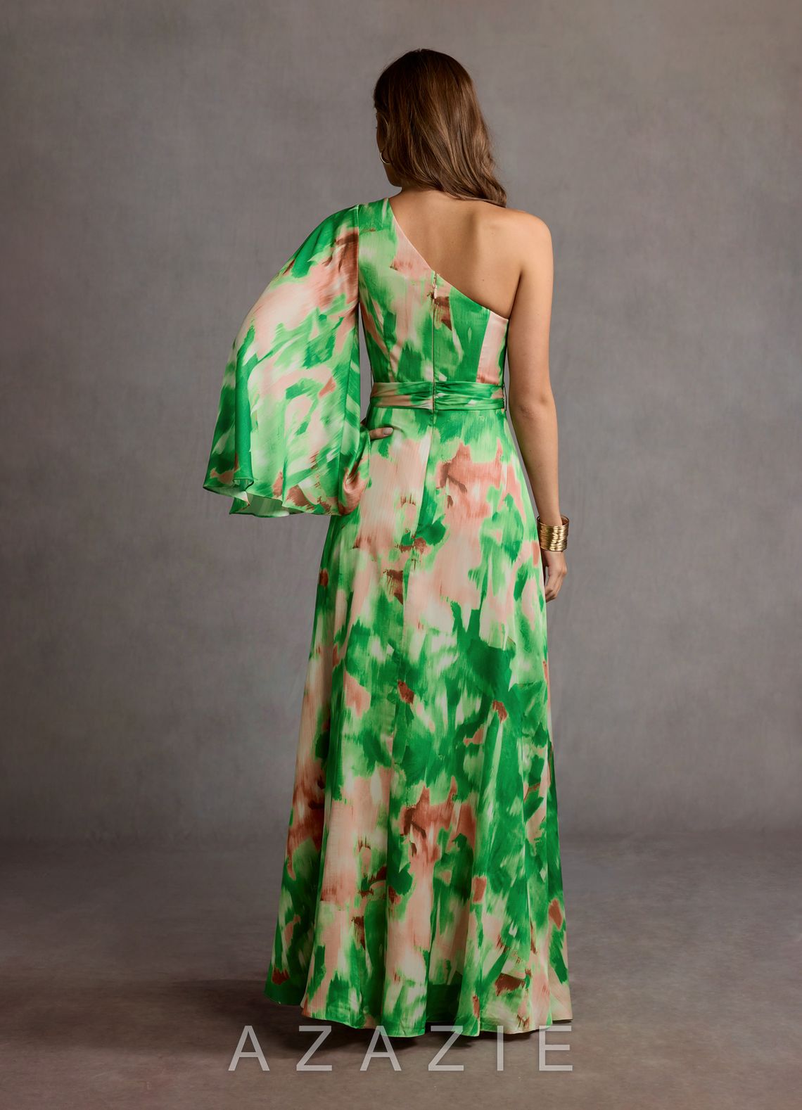 Caprice {color} Maxi Dress  sp_green_rainforest_print_#gr134272