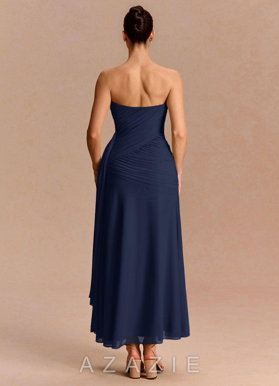 Monet {color} Maxi Dress  navy_#ny134188