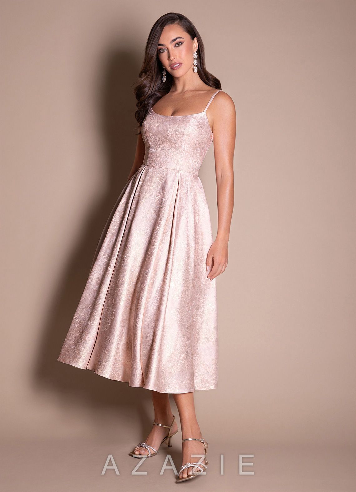 Vitoria {color} Midi Dress  sp_blush_gold_#bg134195