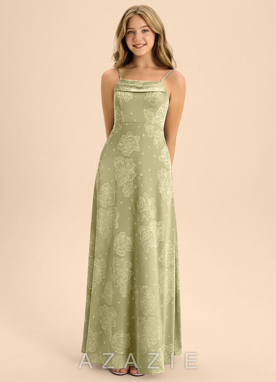 Azazie Anselie Junior Formal Dress  sp_celadon_#cn134718