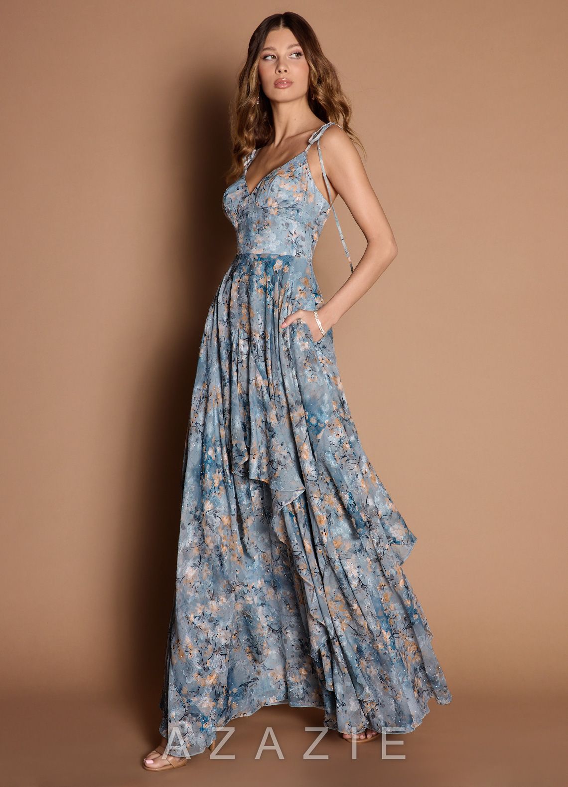Harmony {color} Maxi Dress  sp_powder_blue_#pb134686